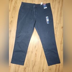 George Men’s Slim Stretch Chino Pants Blue Size 40x30 NWT